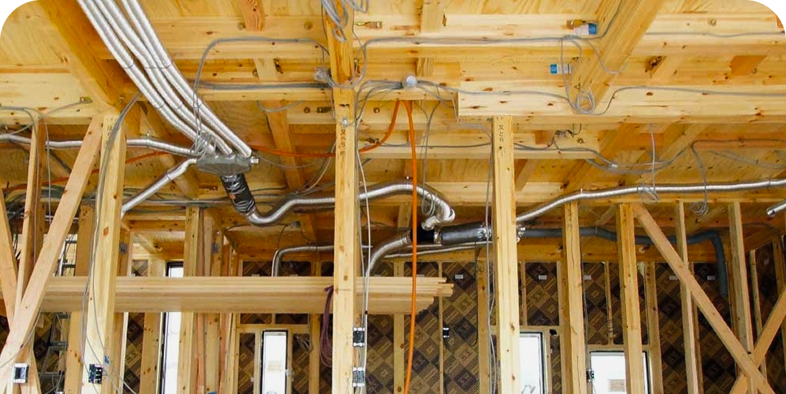 気密・断熱性能を支えるスーパーウォール工法の木造躯体